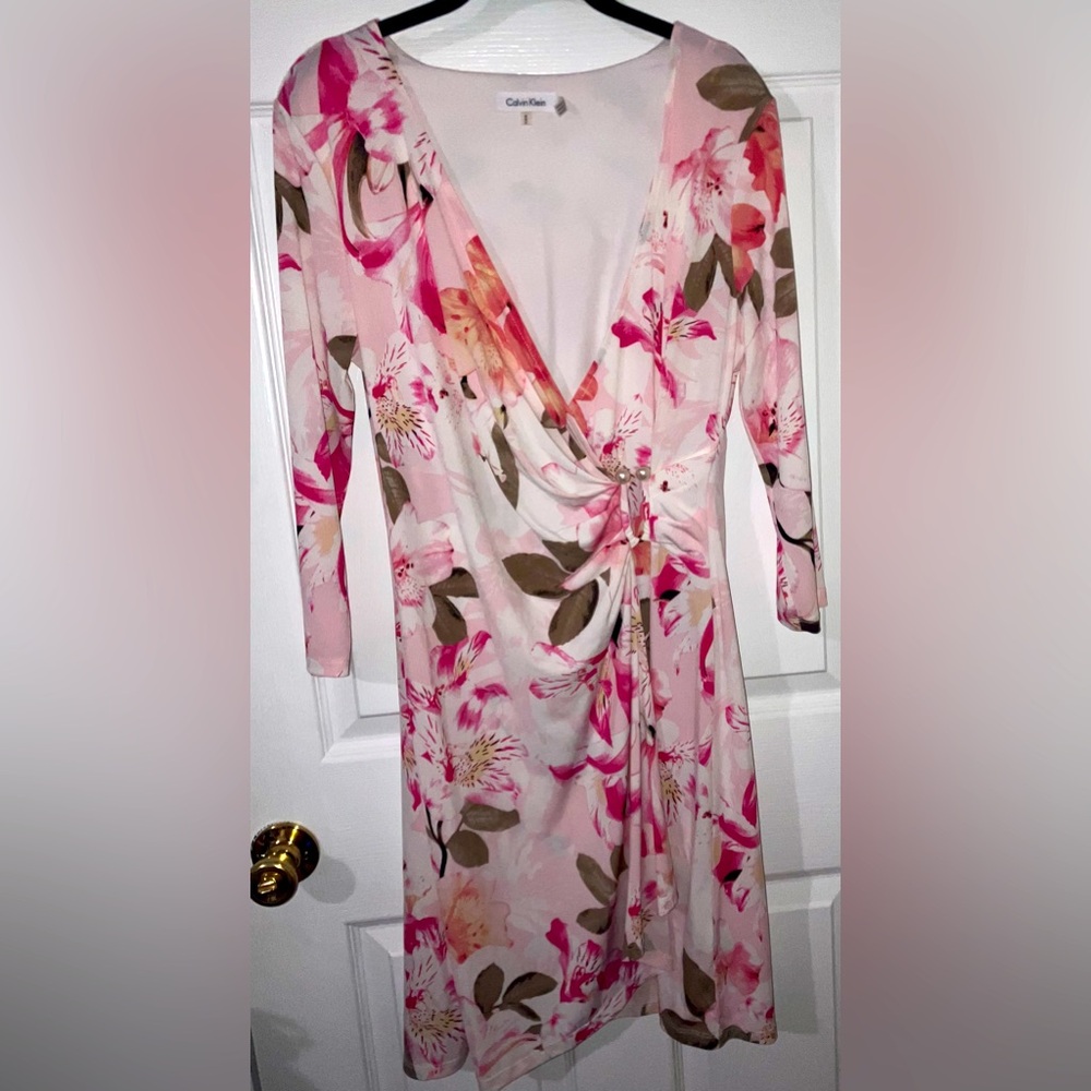Calvin Klein Floral Dress